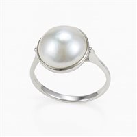 Ring Idee Preziose dal 1987 Woman in White Gold Perla IP.AK18B/86